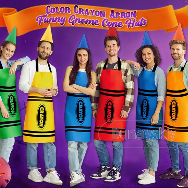 Party Hat Cone - Conjunto de disfraz de crayón para