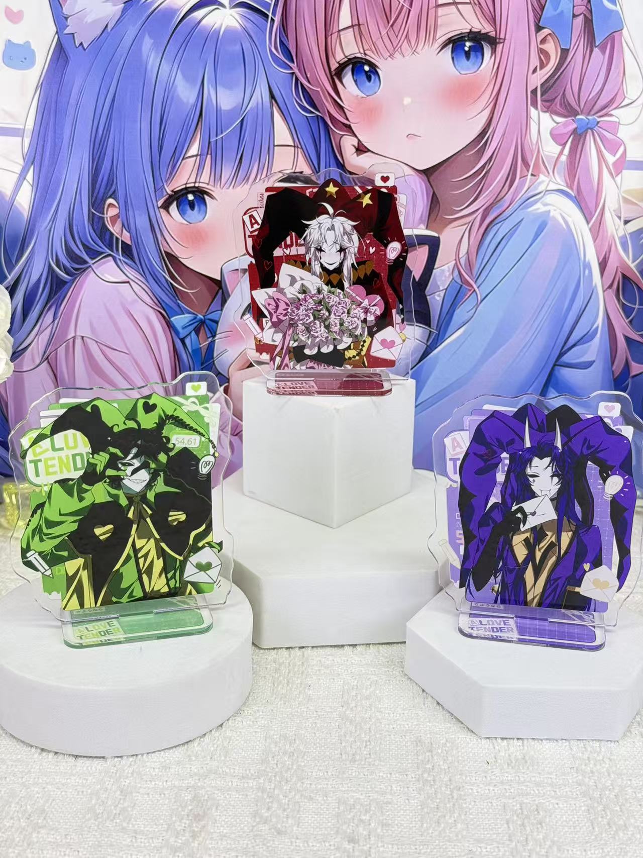 Event Support - Figura acrílica de anime, soporte para