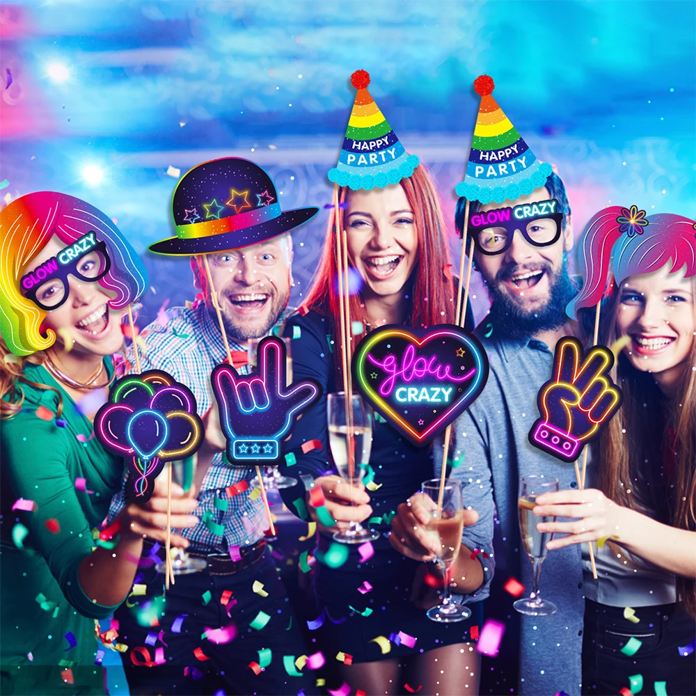 Let Glow-Accesorios de fotomat - Let'S Party Event Supply reseña y precio
