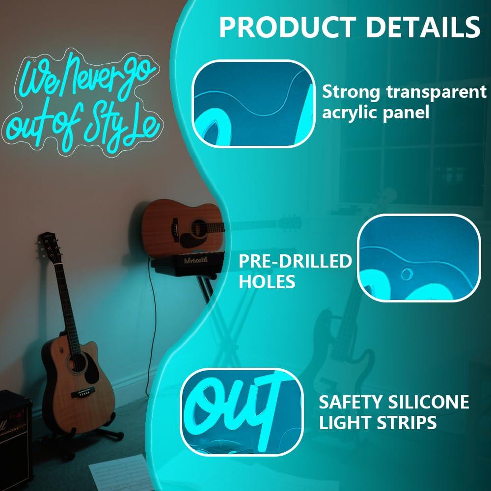 Letrero de Neón que Nunca Sale - Neon Sign Party reseña y precio